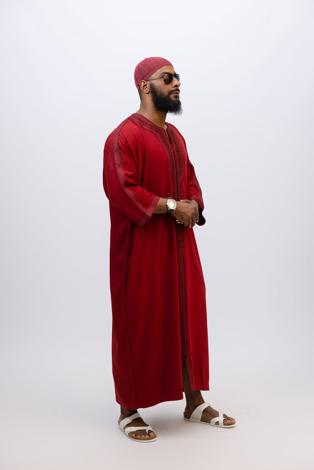 Gandora Mlifa Burgundy Side Shot 2