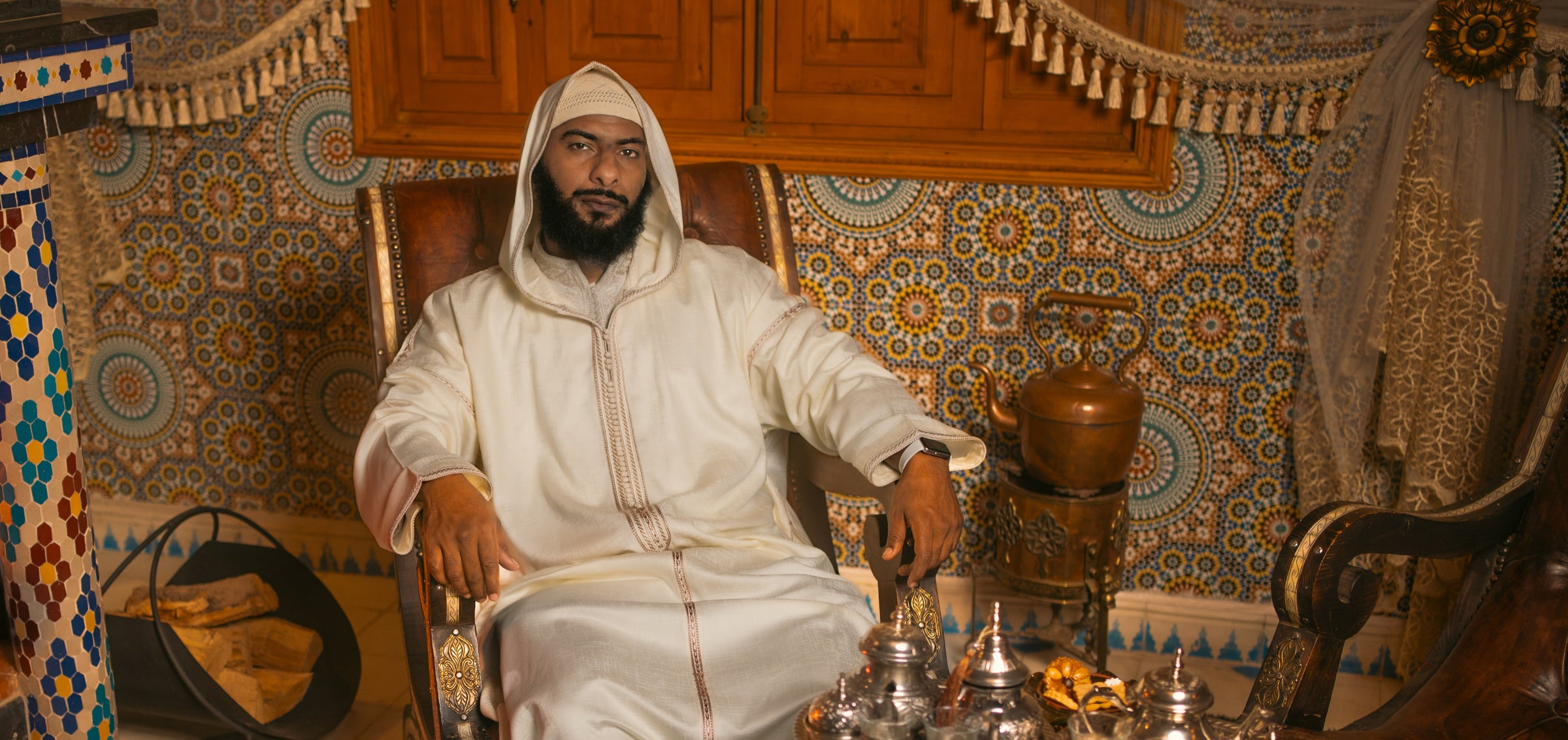 Djellaba Blue 